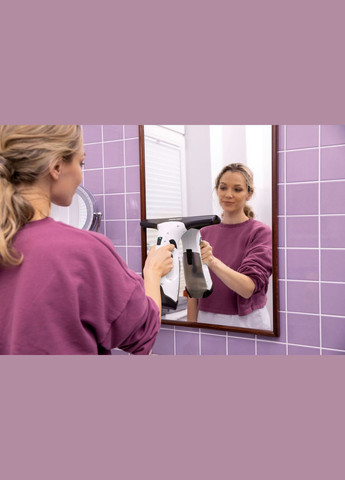 Оконный пылесос WV 2 PLUS NP, вода 0.1л, автон. работа до 35мин, вес-0.6кг, белый KARCHER (314749761)