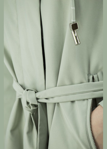 Жіночий спортивний плащ з капюшоном, та оливковий Snow Owl (бежевий, ), 35256 на блискавці, на кнопках демісезон (331785716)