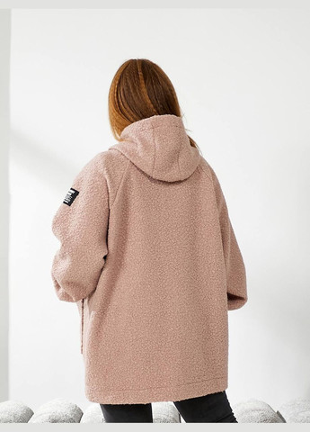 Бежеве Пальто барашек Fashion