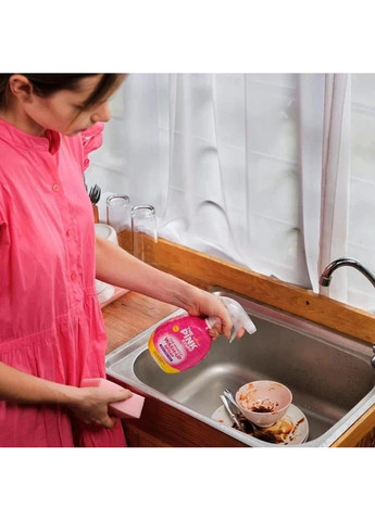 Засіб для миття посуду та чищення всіх поверхонь від жиру The Miracle Wash-Up Spray 500мл The Pink Stuff (331787266)