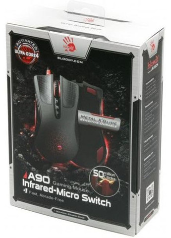 Мышь Bloody A90А USB Black A4Tech (360416035)