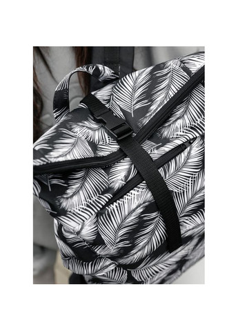 Жіночий рюкзак ролл RollTop Double принт "Palm" Sambag (329692781)