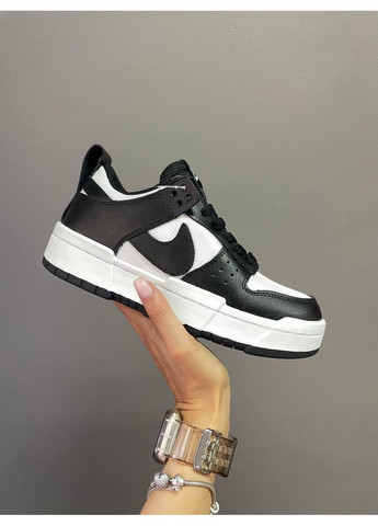 КРОСІВКИ ЖІНОЧІ NIKE DUNK DISRUPT BLACK WHITE НАЙК СБ ДАНК No Brand чорні демісезони (367168812)