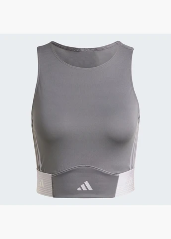 Топ жіночий Hyperglam Training Tank Top Grey IK5504 adidas (332610500)
