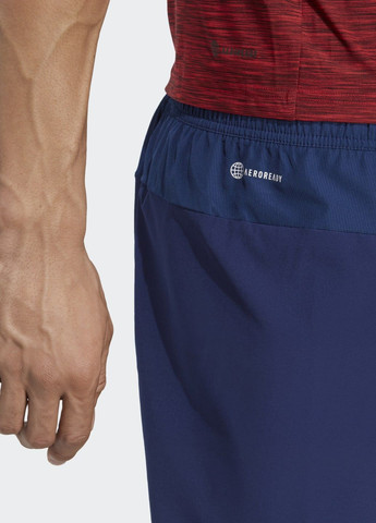 Синие спортивные демисезонные брюки adidas