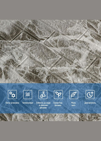 Декоративная 3D панель самоклейка под кирпич Черный мрамор 700x770x3мм (061-3) Sticker Wall (300372508)