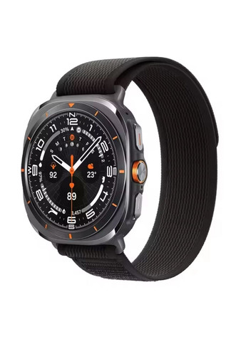 Ремешок нейлоновый Trail для смарт-часов Samsung Galaxy Watch Ultra 47mm (SM-L705) - Black Primolux (333336977)