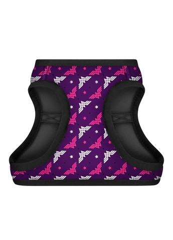 Шлея для собак м'яка Clothes Чудо-жінка XS3 В 32-35 см З 22-24 см WAUDOG (292175297)