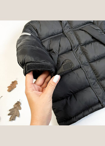 Чорна зимова куртка 92 см чорний артикул л636 H&M