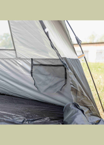 Палатка туристическая на 2-3 человека 200*195*140 см, черная LUGI (341329577)