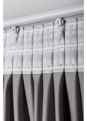 Шторы Velvet 2шт. 2м х от 2,5м до 3м HYGG (370367460)