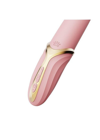 Вібратор – EVE Sakura Pink, вібрація + ротація, імітація язичка, підігрів до 39 °C Zalo (303891579)