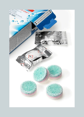 Таблетки для чистки унітаза з формулою крафта WC - TABS 16 шт. Denkmit (349811235)