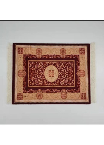 Килимок для миші з перським візерунком, ретро стиль, м’який тканинний, 26.5х17.5 см China (354827541)