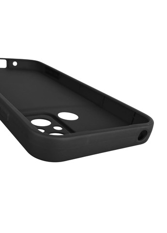 Чехол силиконовый Soft Touch для Redmi 12C черный (Полная защита камеры) Xiaomi (366387755)