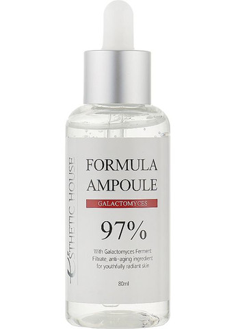 Сироватка для обличчя з ферментованими дріжджовими грибами Formula Ampoule Galactomyces 80ml (819114-10857) Esthetic House (368608597)