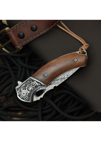 Нож складной Mistfang (DM004 Wood) No Brand (362044932)