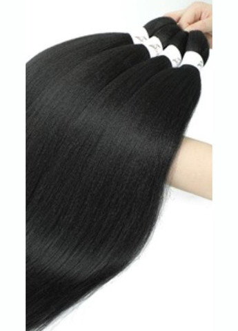 Канекалон Braid однотонный черно-серый Длина 65 см Вес 90 грам Низкотемпературный 100-150°С 1ВEZ Easy EZ (324261592)