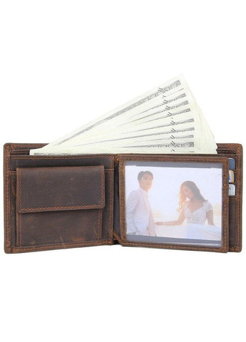 Бумажник горизонтальный в винтажной коже 14965 Vintage (298566848)