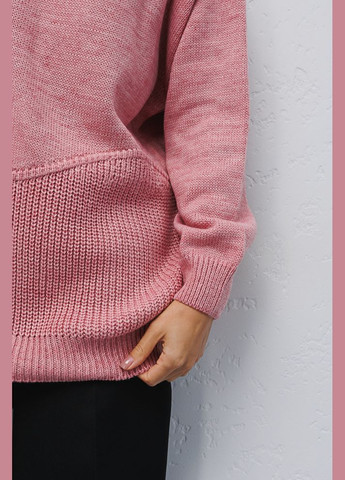 Персиковий демісезонний жіночий светр Arjen