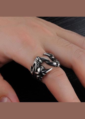 Красивое кольцо в форме когтя дракона кольцо унисекс в виде когтей рептилии, размер регулируемый Fashion Jewelry (285110770)