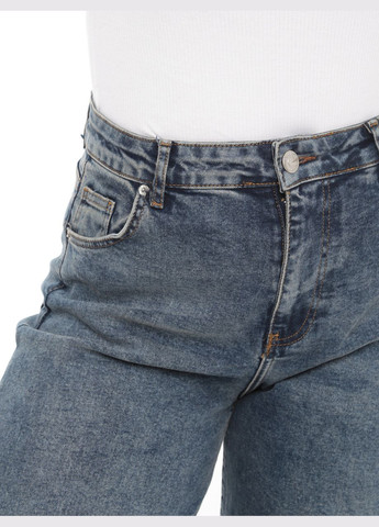 Джинси жіночі баггі брудно-сині зі стрейчем Baggy Liuzin - (302214834)