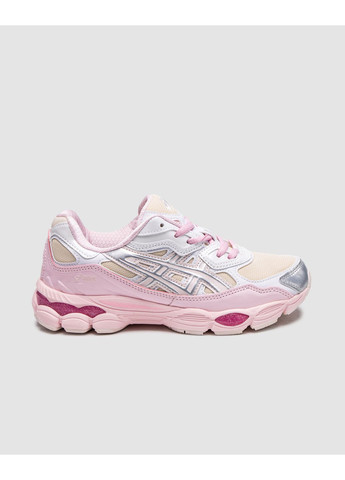 Рожеві Осінні кросівки чоловічі asics gel-nyc kicki yang zhang pink / cream / pure silver асікс гель нюк No Brand