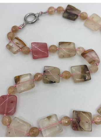 Ожерелье из кварца 15*15 см 45 см Комбинированный No Brand (363830018)