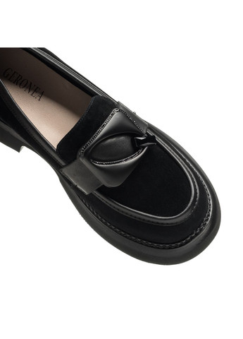 Geronea Туфлі (2345Т) чорний з натуральна замша, — (328913995)