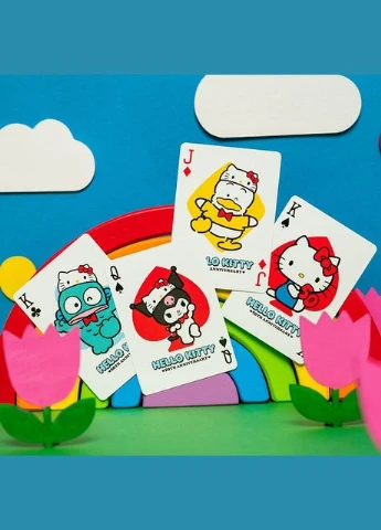Карти гральні Hello Kitty 50th Anniversary Bicycle (397306094)