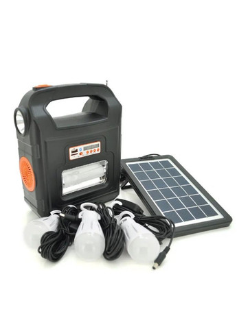 Фонарь переносной Solar RT-910BT Power Bank с солнечной панелью (2104618840) Everton (370606342)