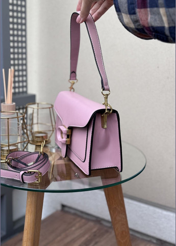 Жіноча сумка Coach 6938 крос-боді рожева No Brand (327666097)