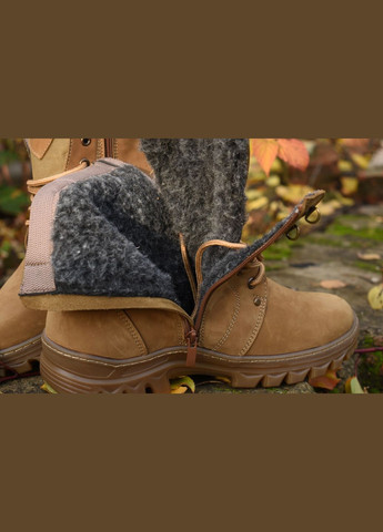 Мужские Зимние Тактические Берцы. 36-48р Койот. 100% Натуральная кожа! MSZM-1026 No Brand (301148012)