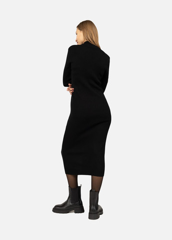 Черное женское платье карандаш цвет черный цб-00261057 Miss rounge
