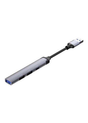 Концентратор СolorWay USB-A 4-в-1 USB2.0х3/USB3.0 (CW-HUB05) Colorway (351559632)