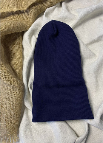 Двухслойная шапка для детей и подростков с отворотом, утеплённая флисом, для холодной осени и зимы Talvi Твіст (370369518)