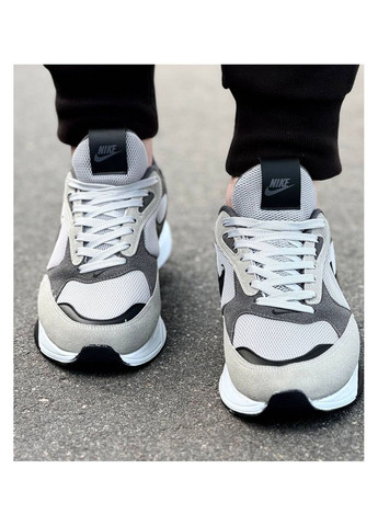 Сірі всесезон чоловічі кросівки No Brand