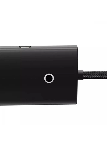 USB-хаб Lite Series USB-A to USB 3.0 4 in 1 2m Black (WKQX030201) Baseus (391818986)