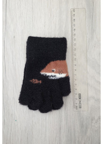Вязаные одинарные перчатки для мальчиков 2-4 года No Brand (361665190)