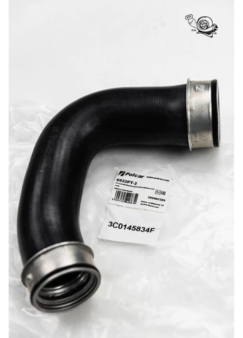 Патрубок интеркулера нижний правый Audi A3/Skoda Octavia/VW Golf V/Touran 2.0 TDI 05- (3C0145834F) Polcar (386163154)