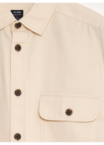 Айвори рубашка Kiabi