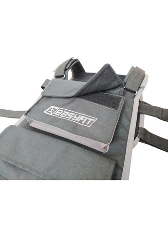 Жилет-обтяжувач до 20 кг набірний з філерами EasyFit (362440992)