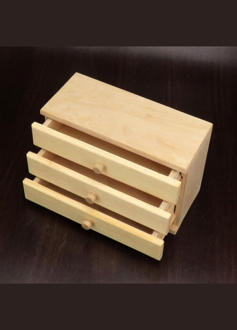 Мини-комод из дерева Таркинг бланже (МНК-003301) No Brand (328225037)