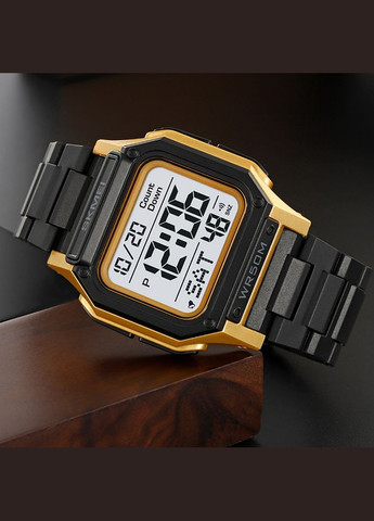 2264BKGDWT Black-Gold-White Skmei (341334359)