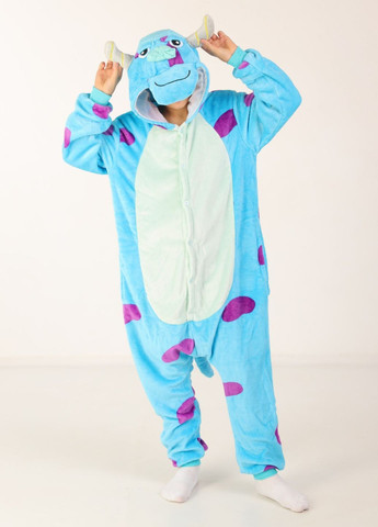 Кигуруми Салливан детское плюшевое с капюшоном и хвостом My Kigu (365437078)