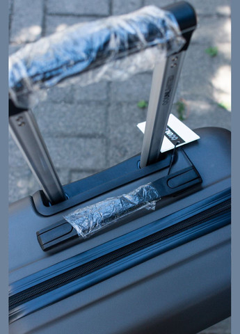 Валіза пластикова 147 Unlimited великий L, колір чорний Wings 147UNL (343339799)