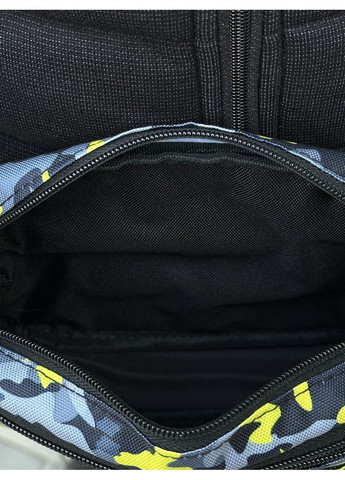Сумка через плече молодіжна для хлопця камуфляж сіро No Brand (350613228)