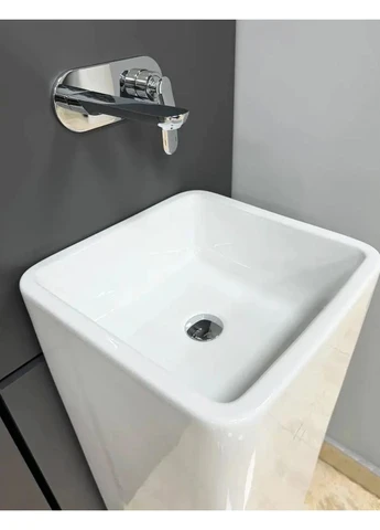 Умывальник напольный Lukka квадратный 400x400 мм Белый (RM--019002) VBI (373997740)