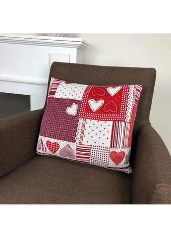 Декоративна подушка Мереживо 45х45 см для вітальні та спальні стильний елемент інтер'єру для дому ProDobro (369365433)