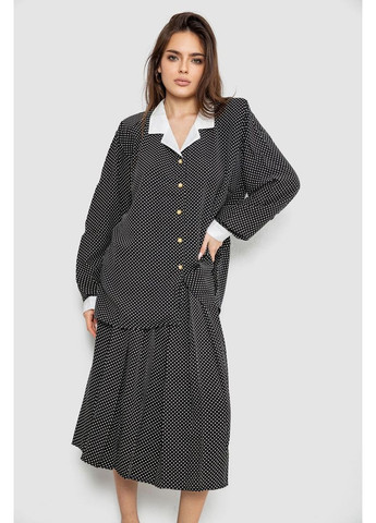 Костюм женский классический в горох, 167R3001 Ager (360859265)